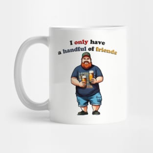 Handful of Friends Mug